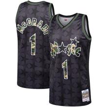 Load image into Gallery viewer, 1-Tracy McGrady Orlando Magic  Straight Fire Camo Swingman Jersey – Black