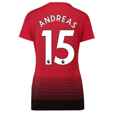 Load image into Gallery viewer, 15-Andreas Pereira Manchester United Women's 18-19 Home Jersey – Red