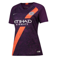 Load image into Gallery viewer, 21-David Silva Manchester City Women's 2018-19 Third Stadium Player Jersey – Purple
