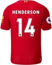 Load image into Gallery viewer, Henderson Liverpool New Balance 2019/20 Home Player Jersey - Black