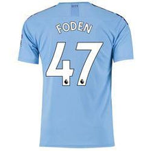 Load image into Gallery viewer, Foden 47  Manchester City Home Stadium Jersey 2019-20