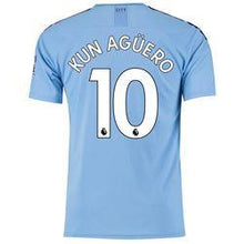 Load image into Gallery viewer, Aguero 10 Manchester City Home Stadium Jersey 2019-20