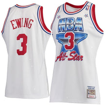 Load image into Gallery viewer, 3-Patrick Ewing New York KnicksHardwood Classics 1991 All-Star Jersey - White