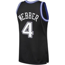 Load image into Gallery viewer, 4-Chris Webber Sacramento Kings 1998-99 Hardwood Classics Jersey - Black