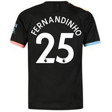 Load image into Gallery viewer, Fernandinho 25 Manchester City Away Stadium Jersey 2019-20
