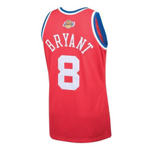 Load image into Gallery viewer, 8-Kobe Bryant Western Conference  All-Star Hardwood Classics Jersey – Red