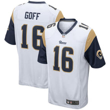 Load image into Gallery viewer, Jared Goff Los Angeles Rams Game Player Jersey