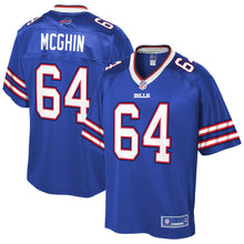 Load image into Gallery viewer, Garrett McGhin Buffalo Bills NFL Pro Line Team Player Jersey - Royal