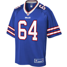 Load image into Gallery viewer, Garrett McGhin Buffalo Bills NFL Pro Line Team Player Jersey - Royal
