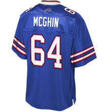 Load image into Gallery viewer, Garrett McGhin Buffalo Bills NFL Pro Line Team Player Jersey - Royal