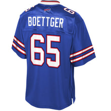 Load image into Gallery viewer, Ike Boettger Buffalo Bills NFL Pro Line Team Player Jersey - Royal