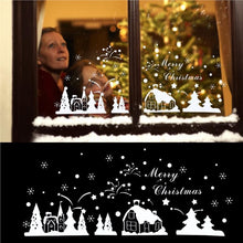 Load image into Gallery viewer, Christmas Wall Sticker Window Stickers Removable Decal Home Decor
