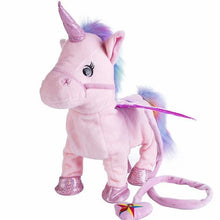 Load image into Gallery viewer, Funny Toys 1pc Electric Walking Unicorn Plush Toy