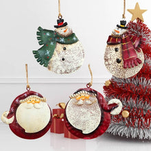 Load image into Gallery viewer, Christmas Hanging Decorations Adorable Iron Pendants Christmas