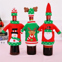 Load image into Gallery viewer, Champagne Wine Bottle Cover Home Party Table Decorations Christmas Decoration