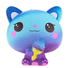 Load image into Gallery viewer, ice cream cat squishy animal kawaii unicorn