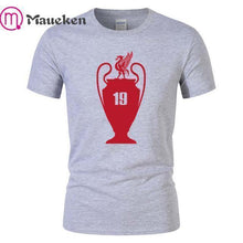 Load image into Gallery viewer, 2019 Madrid champions mo salah never give up - Liverpool fans