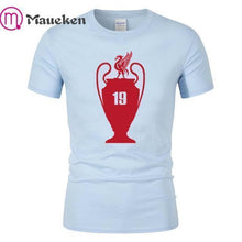 Load image into Gallery viewer, 2019 Madrid champions mo salah never give up - Liverpool fans