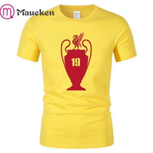 Load image into Gallery viewer, 2019 Madrid champions mo salah never give up - Liverpool fans