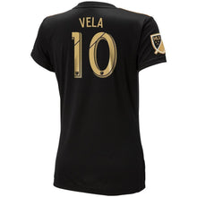 Load image into Gallery viewer, Carlos Vela LAFC Women's 2018 Primary  Player Jersey – Black