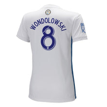 Load image into Gallery viewer, Chris Wondolowski San Jose Earthquakes Women's 2018 Secondary Player Jersey – White