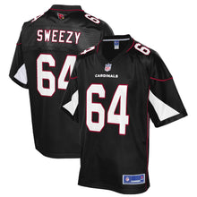 Load image into Gallery viewer, J.R. Sweezy Arizona Cardinals NFL Pro Line Alternate Team Player Jersey - Black