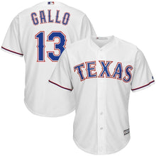 Load image into Gallery viewer, Joey Gallo Texas Rangers Majestic Official Cool Base Player Jersey - White