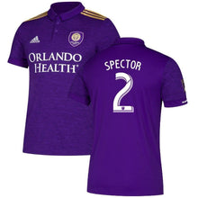 Load image into Gallery viewer, Jonathan Spector Orlando City SC 2018 Primary Player Jersey – Purple