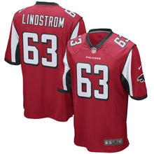 Load image into Gallery viewer, Chris Lindstrom Atlanta Falcons Nike Game Jersey - Red