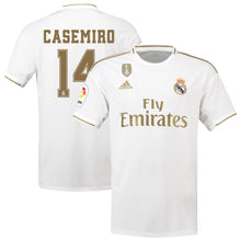 Load image into Gallery viewer, Carlos Casemiro Real Madrid 2019/20 Home Player Jersey – White
