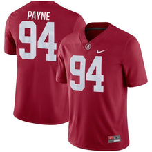 Load image into Gallery viewer, Da'Ron Payne Alabama Crimson Tide Game Jersey – Crimson