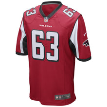 Load image into Gallery viewer, Chris Lindstrom Atlanta Falcons Nike Game Jersey - Red