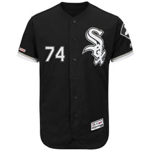 Load image into Gallery viewer, Eloy Jimenez Chicago White Sox Majestic Flex Base Collection Player Jersey – Black/White