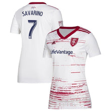 Load image into Gallery viewer, Jefferson Savarino Real Salt Lake Women's 2019 Secondary Player Jersey - White