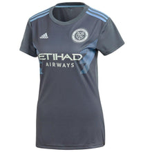 Load image into Gallery viewer, Jesús Medina New York City FC Women's 2018 Secondary Player Jersey – Gray