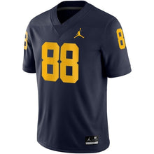 Load image into Gallery viewer, Jake Butt Michigan Wolverines Jordan Brand Game Jersey – Navy