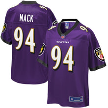 Load image into Gallery viewer, Daylon Mack Baltimore Ravens NFL Pro Line Player Jersey - Purple