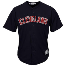 Load image into Gallery viewer, Francisco Lindor Cleveland Indians Majestic Home Big &amp; Tall Cool Base Player Jersey - White