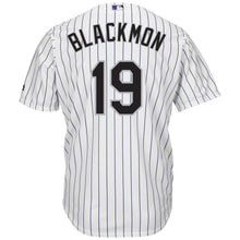 Load image into Gallery viewer, Charlie Blackmon Colorado Rockies Majestic Alternate Official Cool Base Player Jersey - Purple/White
