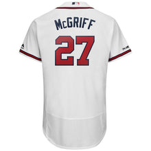 Load image into Gallery viewer, Fred McGriff Atlanta Braves Majestic Home Collection Flex Base Player Jersey – White