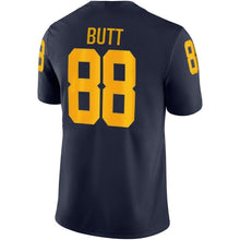 Load image into Gallery viewer, Jake Butt Michigan Wolverines Jordan Brand Game Jersey – Navy