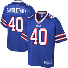 Load image into Gallery viewer, Devin Singletary Buffalo Bills NFL Pro Line Player Jersey - Royal