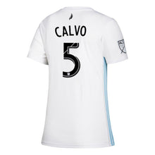 Load image into Gallery viewer, Francisco Calvo Minnesota United FC Women's 2019 Drift Player Jersey – White