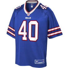 Load image into Gallery viewer, Devin Singletary Buffalo Bills NFL Pro Line Player Jersey - Royal
