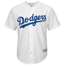 Load image into Gallery viewer, Clayton Kershaw Los Angeles Dodgers Majestic Official Cool Base Player Jersey - Royal/White