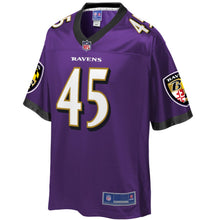 Load image into Gallery viewer, Jaylon Ferguson Baltimore Ravens NFL Pro Line Player Jersey - Purple