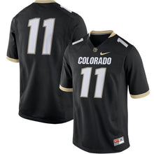 Load image into Gallery viewer, Colorado Buffaloes 2018 Game Football Jersey – Black