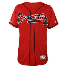 Load image into Gallery viewer, Freddie Freeman Atlanta Braves Majestic 2019 Alternate Collection Flex Base Player Jersey – Scarlet