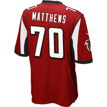 Load image into Gallery viewer, Jake Matthews Atlanta Falcons Nike Game Jersey - Red
