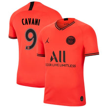 Load image into Gallery viewer, Edinson Cavani Paris Saint-Germain 2019/20 Away Breathe Stadium Player Jersey - Red